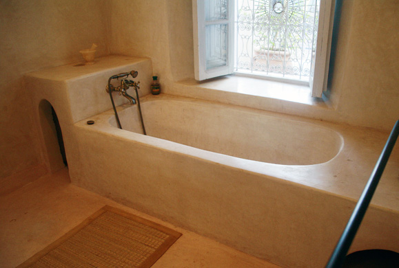 Salle de bain ivoire