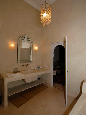 Salle de bain ivoire